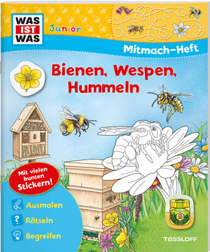 ISBN 9783788675813: WAS IST WAS Junior Mitmach-Heft Bienen, Wespen, Hummeln