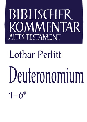 ISBN 9783788727239: Deuteronomium (1-6*)