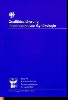 ISBN 9783789052484: Qualitätssicherung in der operativen Gynäkologie