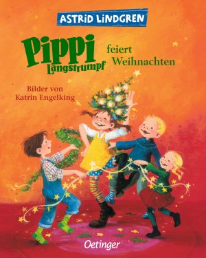 gebrauchtes Buch – Astrid Lindgren – Pippi Langstrumpf feiert Weihnachten: Der Astrid Lindgren Weihnachtsklassiker als stabiles Pappbilderbuch für Kinder ab 3 Jahren