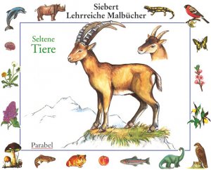 ISBN 9783789810978: Seltene Tiere - Malbuch