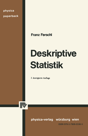 ISBN 9783790803365: Deskriptive Statistik