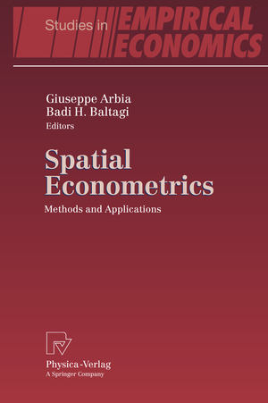 ISBN 9783790825633: Spatial Econometrics – Methods and Applications