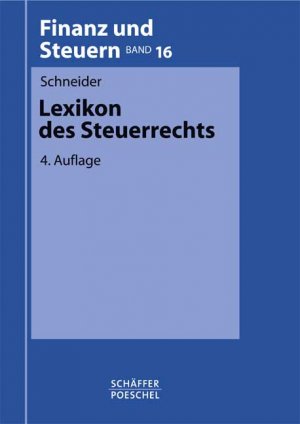 ISBN 9783791024837: Lexikon des Steuerrechts