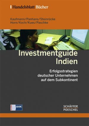 gebrauchtes Buch – Lutz Kaufmann – Investmentguide Indien