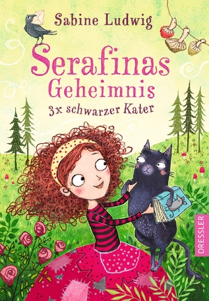 gebrauchtes Buch – Ludwig, Sabine  – Serafinas Geheimnis - Dreimal (3 x) schwarzer Kater (Neuauflage 2018)