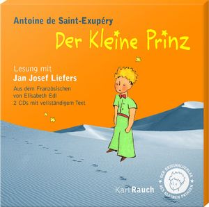 ISBN 9783792001042: Der Kleine Prinz - Buch und Hörbuch CD in neuer Übersetzung