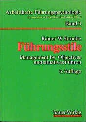 „Führungsstile" (Stroebe Rainer W) - Buch gebraucht kaufen ...