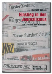 gebrauchtes Buch – Hermann Schlapp – Einstieg in den Journalismus - Ein Leitfaden zum Handwerk