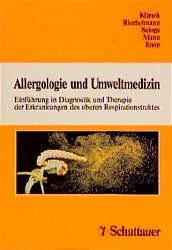 gebrauchtes Buch – KLIMEK, L. und H – Allergologie und Umweltmedizin - Einführung in Diagnostik und Therapie der Erkrankungen des oberen Respirationstraktes -