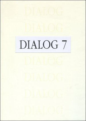 ISBN 9783795417154: Dialog 7