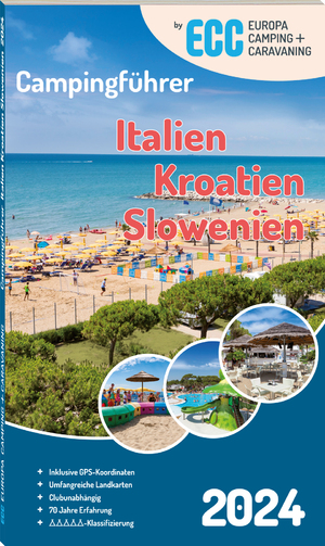 ISBN 9783795603687: ECC Campingführer Italien / Kroatien / Slowenien 2024