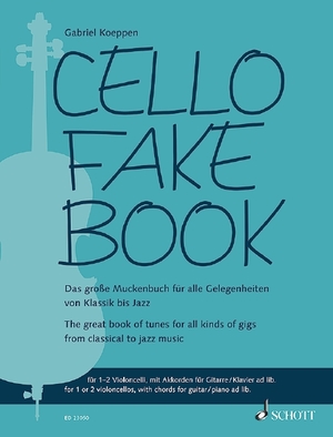 ISBN 9783795704575: Cello Fake Book – Das große Muckenbuch für alle Gelegenheiten von Klassik bis Jazz. 1-2 Violoncelli, mit Akkorden für Gitarre/Klavier ad lib..