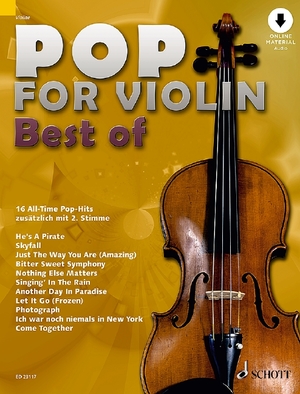 ISBN 9783795716622: Pop for Violin - Best of – 16 All-Time Pop-Hits. 1-2 Violinen.