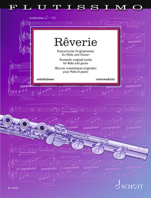gebrauchtes Buch – Rêverie: Romantische Originalwerke für Flöte und Klavier. Band 1. Flöte und Klavier. Spielpartitur. (Flutissimo, Band 1)