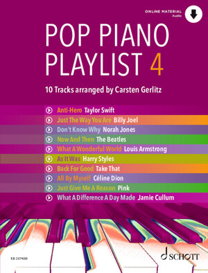 ISBN 9783795732790: Pop Piano Playlist 4 | 10 Tracks - arranged by Carsten Gerlitz. Band 4. Klavier. | Broschüre | Noten mit Online-Material (Rückendrahtheftung) | 52 S. | 2024 | Schott Music, Mainz | EAN 9783795732790