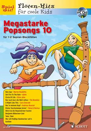 ISBN 9783795746346: Megastarke Popsongs – Band 10. 1-2 Sopran-Blockflöten.