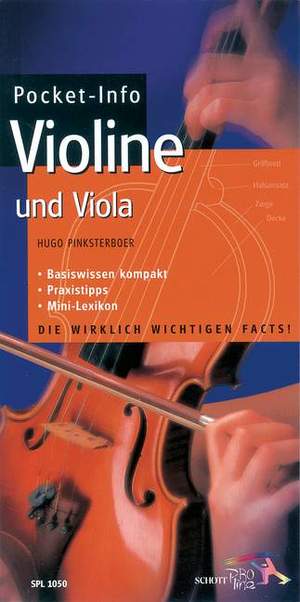 ISBN 9783795755355: Pocket-Info Violine und Viola - Basiswissen kompakt - Praxistipps - Mini-Lexikon