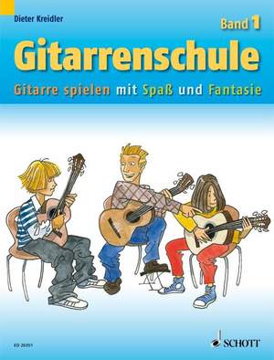 ISBN 9783795758776: Gitarrenschule: Gitarre spielen mit Spaß und Fantasie - Neufassung. Band 1. Gitarre. (Kreidler Gitarrenschule). Mit Gitarren-Notenfinder. OHNE CD