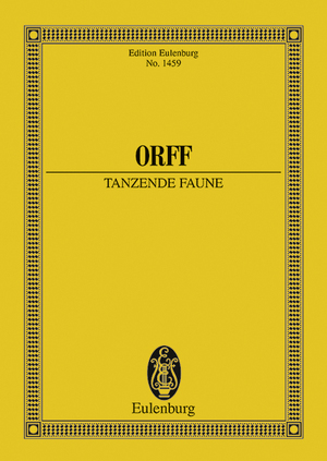 ISBN 9783795762247: Tanzende Faune - Ein Orchesterspiel. op. 21. Orchester. Studienpartitur.