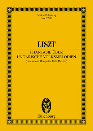 ISBN 9783795771249: Phantasie über Ungarische Volksmelodien: Orchester. Studienpartitur. (Eulenbu...