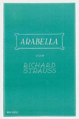 gebrauchtes Buch – Richard Strauss – Arabella - bk1221