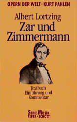 ISBN 9783795780036: Zar und Zimmermann - Textbuch Einführung und Kommentar