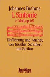 ISBN 9783795781071: 1. Sinfonie c-Moll, op. 68. Werkeinführung und Analyse von G. Schubert mit Partitur., 2. Aufl.