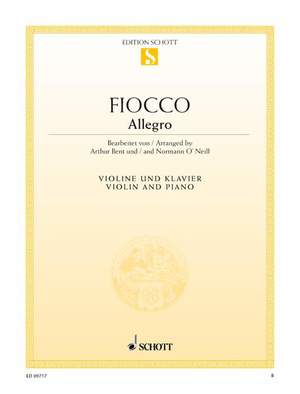 ISBN 9783795795443: Allegro – Violine und Klavier.