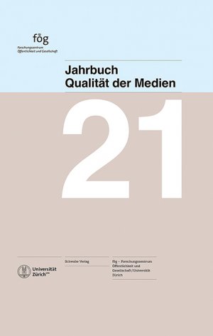 ISBN 9783796544316: Jahrbuch Qualität der Medien 2021