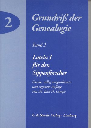 ISBN 9783798003521: Latein I für den Sippenforscher