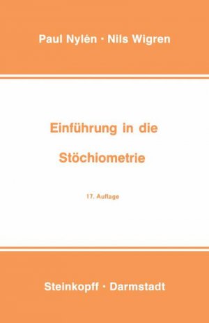 ISBN 9783798503496: Einführung in die Stöchiometrie