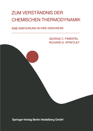 ISBN 9783798505568: Zum Verständnis der chemischen Thermodynamik – Eine Einführung in ihre Denkweise