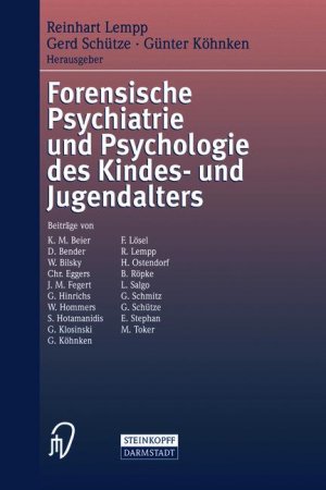 ISBN 9783798511927: Forensische Psychiatrie und Psychologie des Kindes- und Jugendalters