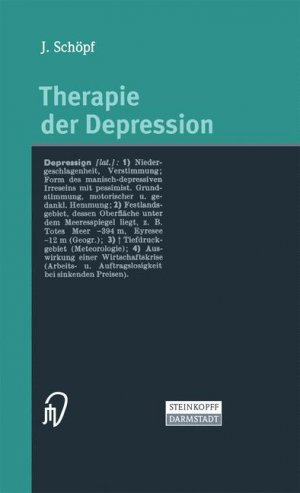 ISBN 9783798512955: Therapie der Depression