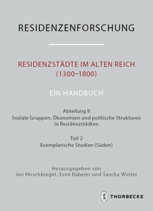 ISBN 9783799545426: Residenzstädte im Alten Reich (1300-1800). Ein Handbuch