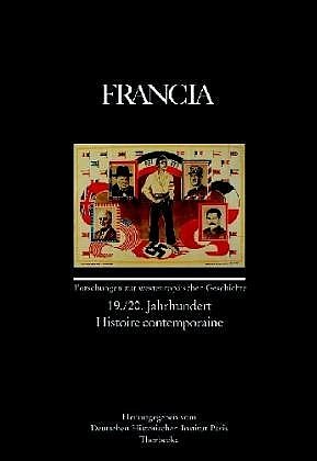 ISBN 9783799581141: Francia - 19./20. Jahrhundert - Histoire contemporaine