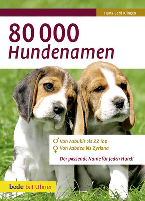 ISBN 9783800169344: 80 000 Hundenamen