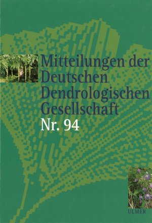 ISBN 9783800183296: Mitteilungen der Deutschen Dendrologischen Gesellschaft, Band 94