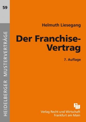 ISBN 9783800543014: Der Franchise-Vertrag