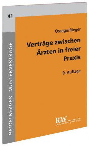 ISBN 9783800543533: Verträge zwischen Ärzten in freier Praxis