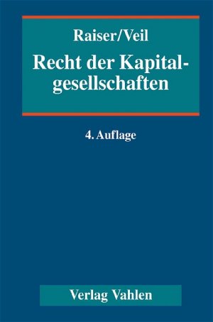 ISBN 9783800632503: Recht der Kapitalgesellschaften