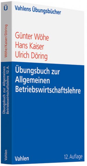 ISBN 9783800635252: Übungsbuch zur Einführung in die Allgemeine Betriebswirtschaftslehre