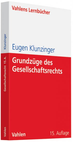 ISBN 9783800635795: Grundzüge des Gesellschaftsrechts