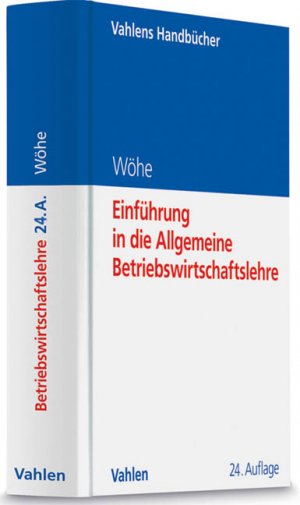 gebrauchtes Buch – Günter Wöhe – Einführung in die Allgemeine Betriebswirtschaftslehre