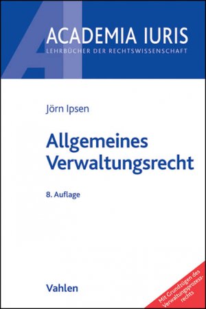 ISBN 9783800639786: Allgemeines Verwaltungsrecht Ipsen, Jörn