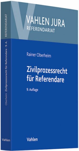 ISBN 9783800642168: Zivilprozessrecht für Referendare