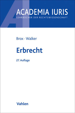 ISBN 9783800651733: Erbrecht