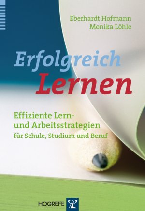 ISBN 9783801724702: Erfolgreich Lernen