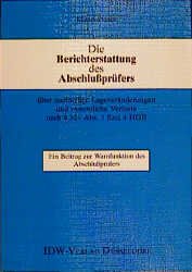 ISBN 9783802104459: Die Berichterstattung des Abschlussprüfers über nachteilige Lageveränderungen und wesentliche Verluste